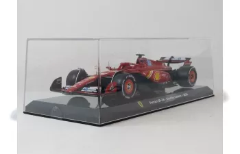 FERRARI F1 Sf-24 №16 Season (2024) Charles Leclerc - Con Vetrina - With Showcase, Red Black
