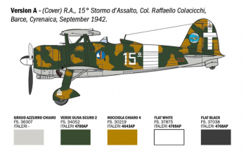 Сборная модель самолет CR.42 FALCO Assault/Night Fighter