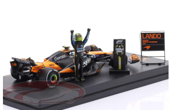 McLaren MCL39 #4 3rd Abu Dhabi GP Formula 1 World champion Lando Norris  (2025)