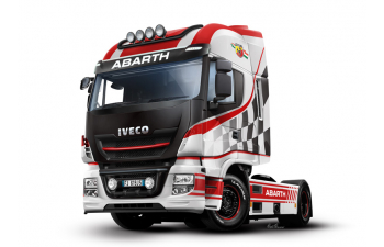 Сборная модель IVECO FIAT Stralis Hi-way Tractor Truck Abarth 2-assi 2010