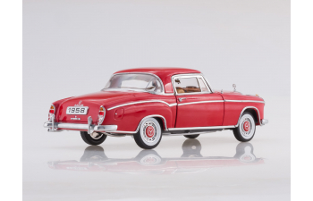 MERCEDES-BENZ 220 SE Coupe (1958), maroon