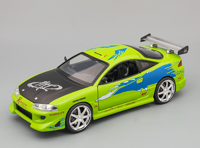 MITSUBISHI Eclipse Fast & Furious (Форсаж) (1995), green