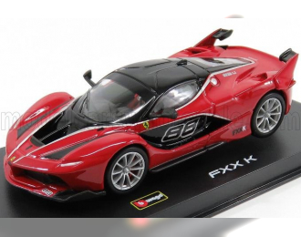 FERRARI Fxx-k N 88 (2015) - Con Vetrina - With Showcase, Red Black