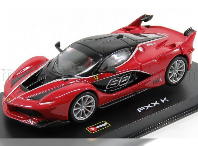 FERRARI Fxx-k N 88 (2015) - Con Vetrina - With Showcase, Red Black