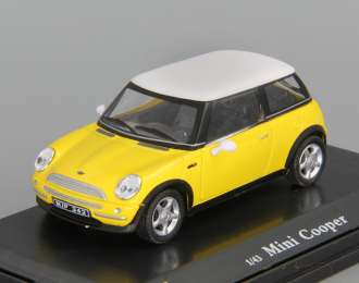 MINI Cooper, yellow / white