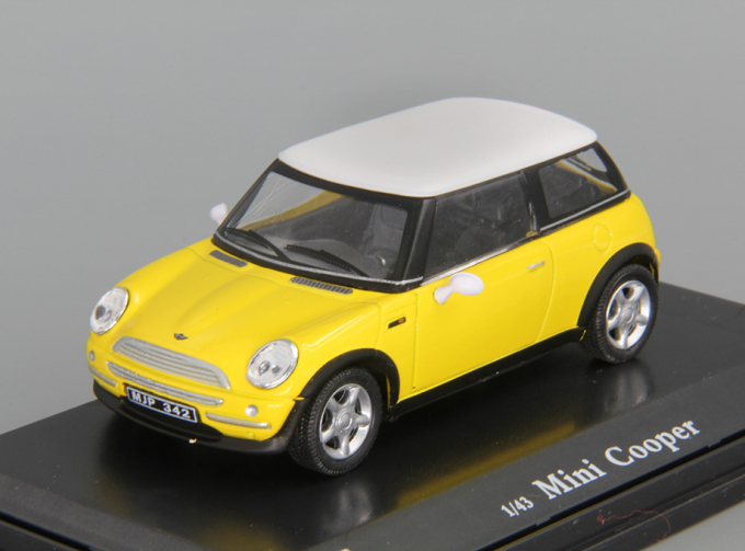 MINI Cooper, yellow / white