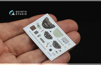 3D Декаль интерьера кабины Bf 109E-3/4 (HobbyBoss)