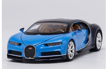 BUGATTI Chiron 2016 Blue / Light Blue