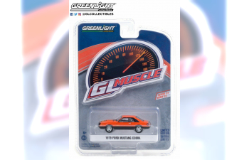 FORD Mustang Cobra 1979 Tangerine and Black