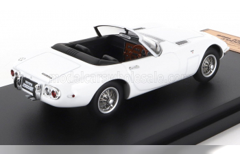 TOYOTA 2000gt Spider Open Bond Car (mf10) (1967) (tv-series The Same Of 007 James Bond), White