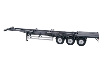 Полуприцеп контейнеровоз / Trailer Europe, dark grey silver