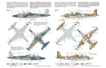 Сборная модель Fouga CM.170 Magister/IAI Tzukit 'IAF'