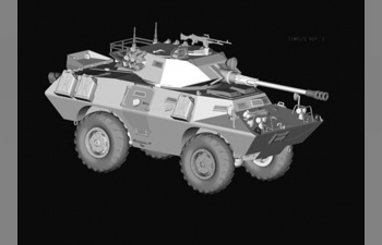 Сборная модель LAV-150 Commando AFV w/ Cockerill 90mm Gun