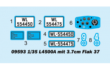 Сборная модель L4500A with 3.7cm Flak 37