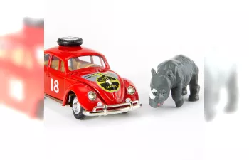 VOLKSWAGEN Käfer 1200 №18 East African Safari Rally (1965), red