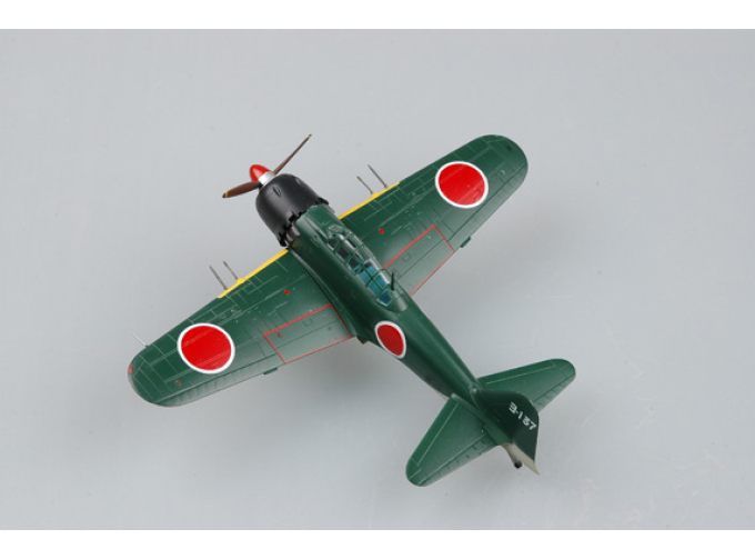 Mitsubishi A6M5 Zero-Sen/Zeke Display Model IJNAS Yokosuka Naval Wing, 3-137, Saburo Sakai, Yokosuka, Japan, 1945