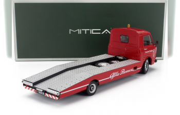 ALFA ROMEO A12 (f12) Carro Attrezzi Seconda Serie (1977) - Tow Truck - Abschleppwagen - DÉpanneuse, Red Black