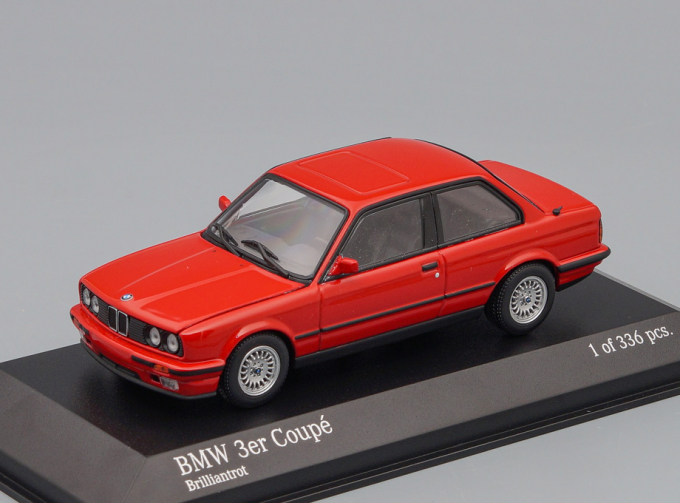 BMW 3-series (E30) 1989, red