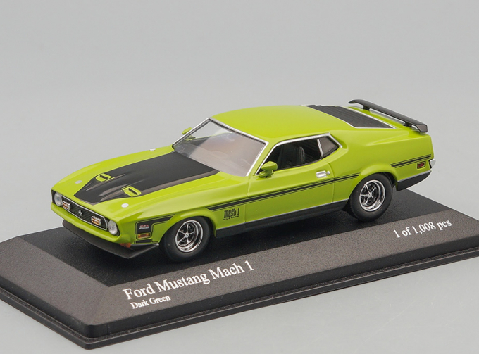 FORD Mustang Mach 1 (1971), green