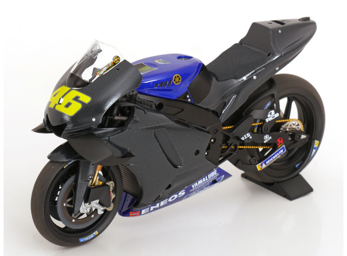 YAMAHA YZR-M1 Monster Energy Yamaha #46 Valentino Rossi Test BRNO July MotoGP (2019), black/blue