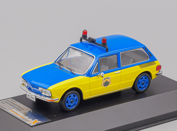 VOLKSWAGEN Brasilia Policia Rodoviaria Federal (1975), blue