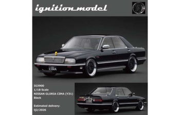 NISSAN Cedric Cima (Y31), black