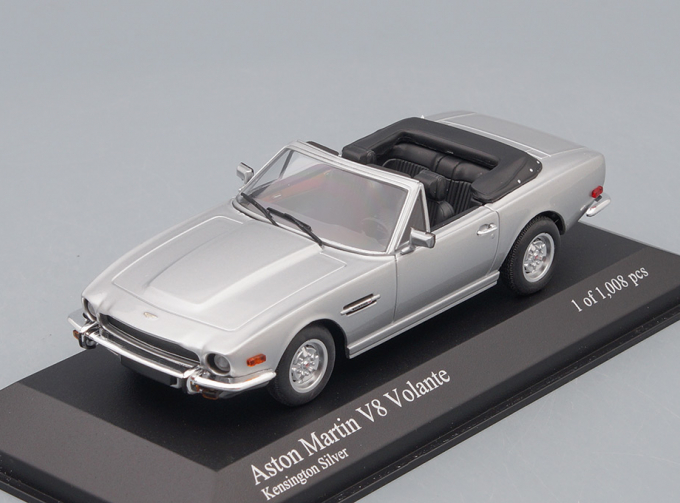 ASTON MARTIN V8 Cabriolet (1980), silver