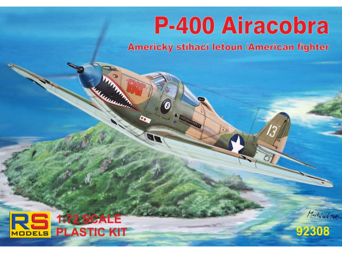 Сборная модель Bell P-400 Airacobra - American WWII Fighter
