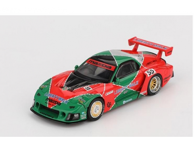 MAZDA RX-7 LB-Super Silhouette 787B №55, orange/green