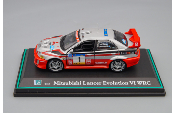 MITSUBISHI Lancer Evolution VI WRC, red / silver