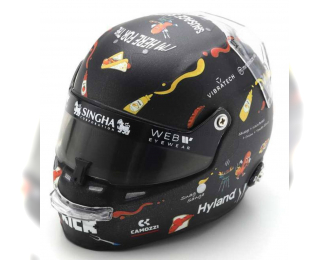 BELL HELMET Casco Helmet F1 Valtteri Bottas Team Stake Kick Sauber №77 Australian Gp (2024), Black