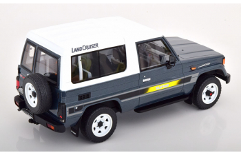 TOYOTA Land Cruiser LJ73 Turbo (1987), grey metallic white