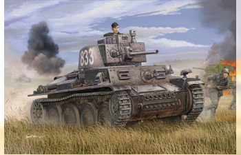 Сборная модель Немецкий легкий танк PzKpfw 38(t) Ausf.E/F