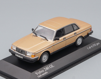 VOLVO 240 GL (1986), gold metallic