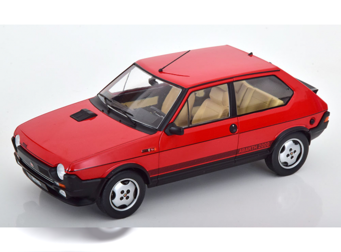 FIAT Ritmo TC 125 Abarth, red