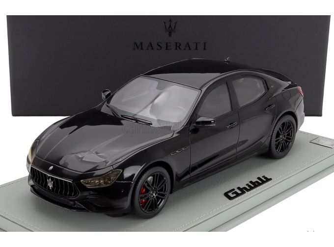 MASERATI Ghibli (2019) - Con Vetrina - With Showcase, Nerissimo - Black