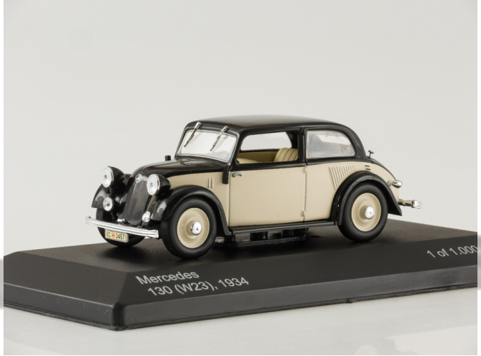 MERCEDES-BENZ 130 W23 (1934), light beige / black