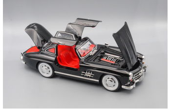 MERCEDES-BENZ 300 SL, чёрный, 25 см.