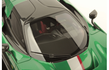 FERRARI F80 №24 (2024) - Con Vetrina - With Showcase, Green Jewel