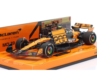 McLAREN MCL39 №4 Winner Hungary GP Formula 1 World Champion Lando Norris  (2025)