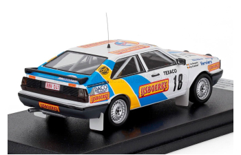 AUDI Quattro Coupe (night Version) №18 Boucles De Spa (1987) Guy Grammet - Patrik Verheyden, White Blue