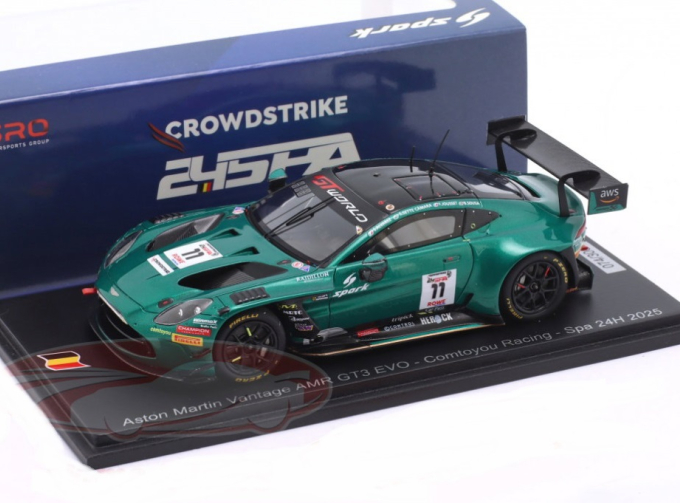 ASTON MARTIN Vantage AMR GT3№11 Evo 24h Spa Frédéric Jousset, Bernardo Sousa, Sebastian Alvarez, Sergio Sette Camara (2025)