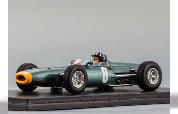 BRM P261 8 Победитель Monaco GP 1964 Graham Hill (FI), grey