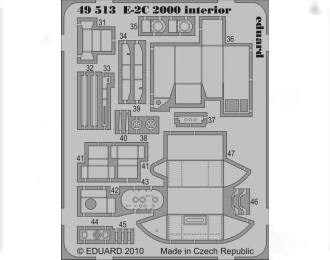 Фототравление для E-2C 2000 interior S.A.