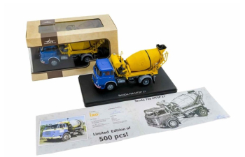 SKODA LIAZ 706 MTSP 27 (1974), синий/жёлтый