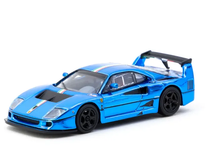 FERRARI F40 LM, chrome blue
