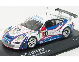 PORSCHE 911 GT3RSR №93 Autorlando sport 24h Le Mans Simonsen / Nielsen / Ehret (2007)