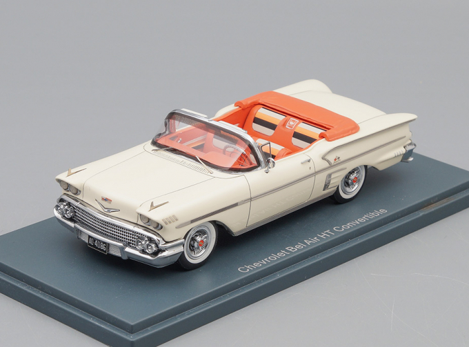 CHEVROLET Belair Impala 2d Convertible (1958), white