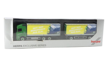 VOLVO FH GL Traveco с прицепом Elmer Citro, зеленый