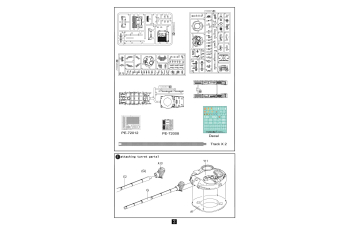 Сборная модель Russian танк Т-80BVD Main Battle Tank